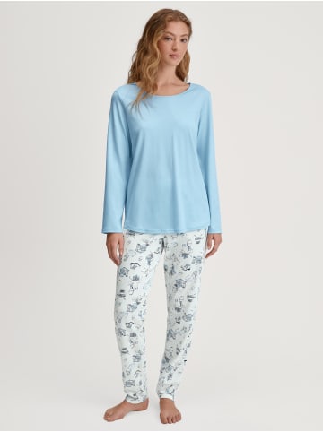 Calida Pyjama in cascade blue