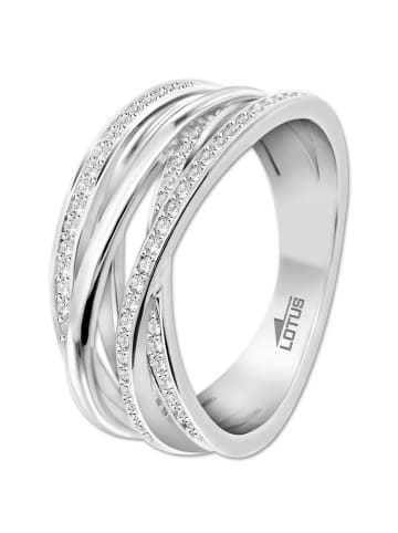 LOTUS silver Silberring 925 Sterling Silber Größe ca. 52,5 (17,2)