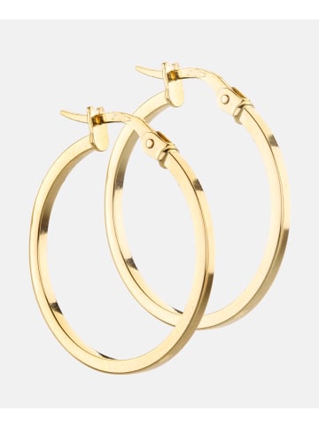 Vanlere Creolen aus 375 Gelbgold