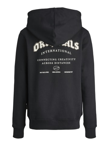 JACK & JONES Junior Hoodie 'Meadows' in schwarz