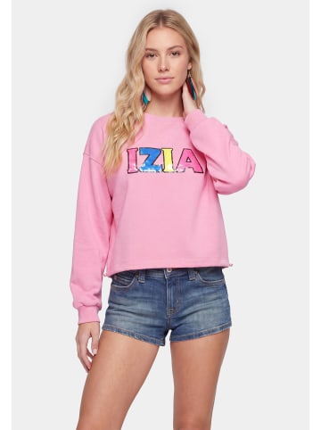 IZIA Women Sweatshirt in Pink