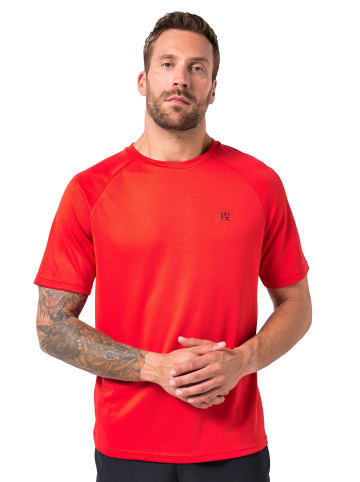 JP1880 Kurzarm T-Shirt in mohnrot