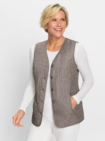 WITT WEIDEN Steppweste in taupe