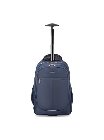 Roncato Easy Office 2.0 2 Rollen Rucksacktrolley 48 cm Laptopfach blu notte
