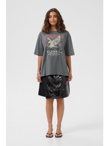 CULTURE T-shirt CUlomar Oversize fit in Grey Wash