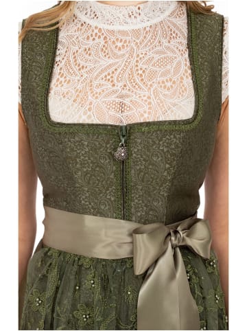 MarJo Midi Dirndl ARBERG in oliv