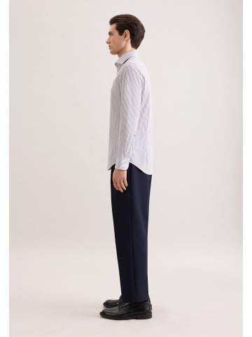 Seidensticker Business Hemd Slim in Grau