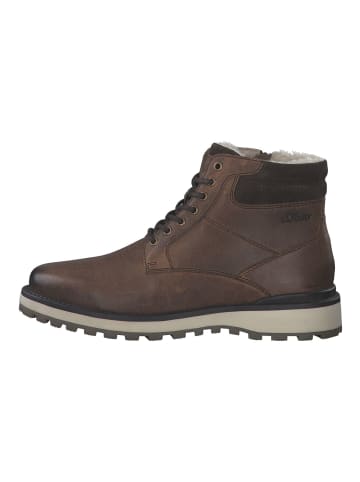 S.OLIVER RED LABEL Stiefelette in Cognac