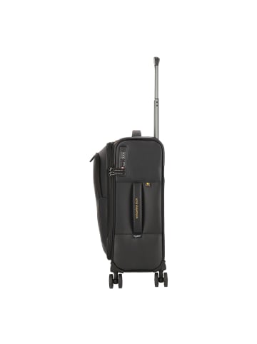 Mandarina Duck Eco Coated 4 Rollen Kabinentrolley S 55 cm in black