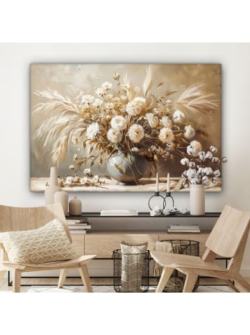 MuchoWow Leinwand bilder Elegante Blumen (BxH)