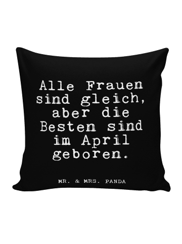 Mr. & Mrs. Panda Dekokissen Alle Frauen sind gleich,... mit Spruch in Schwarz