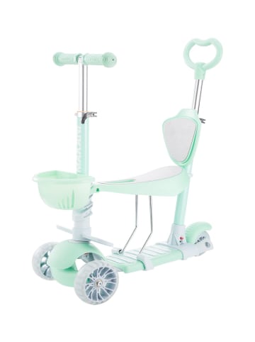 Makani  Kinderroller, Dreirad, BonBon 4 in 1 in grün