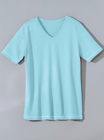Sieh an! Shirt in aqua