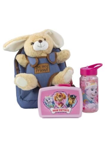 POS Nonbook - Plüschrucksack Bob Bunny Girl mit Brotdose und Trinkflasche