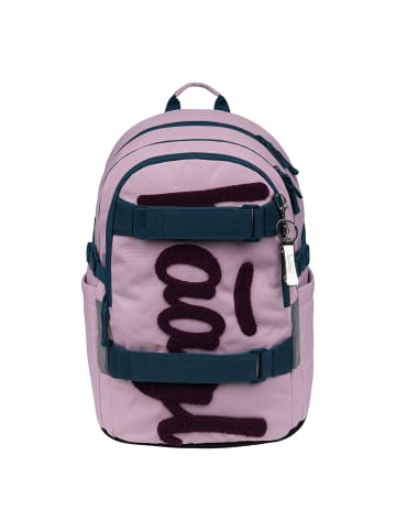 BAAGL 3-tlg. Set: Schulrucksack Skate in Violett Rose