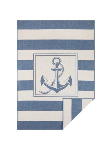 NORTHRUGS In- & Outdoor Wendeteppich Gandara Blau