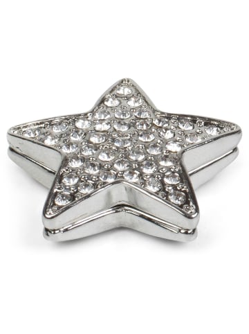 styleBREAKER Magnetbrosche Stern in Silber