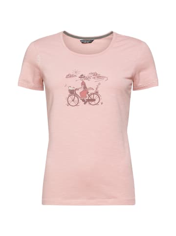 Chillaz W GANDIA TYROLEAN TRIP T-SHIRT in Rose