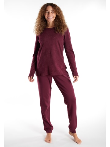 Götzburg Pyjama Chania in lila-mittel-Allover