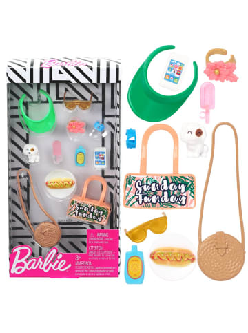 Barbie Strand Feeling | Accessoires Set | Zubehör für Barbie Puppe | Mattel