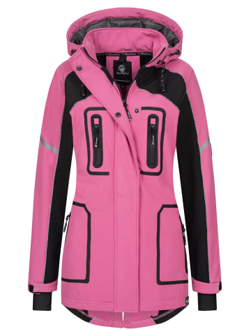 Rock Creek Softshelljacke in Pink