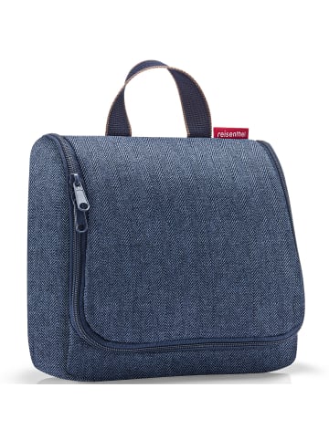 Reisenthel Travelling Kulturbeutel 23 cm in herringbone dark blue