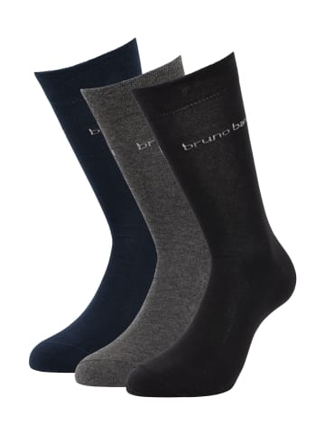 Bruno Banani Businesssocken COCHRAN in Grau / Melange