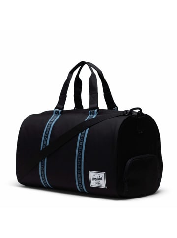 Herschel ECO Novel - Reisetasche 52 cm (teal) in black/copen blue