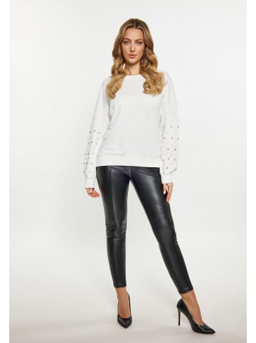 faina Damen Sweatshirt in Weiss