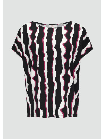 s.Oliver T-Shirt in 99B5_schwarz