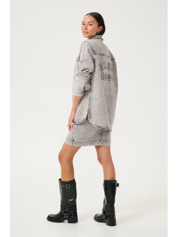 Kaffe Jeanshemd KAamelia Loose fit in Grey Washed Denim