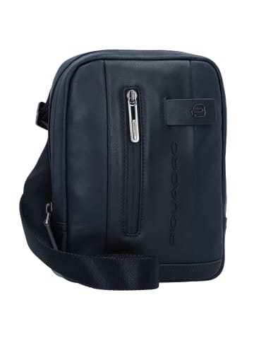 Piquadro Urban Umhängetasche Leder 17 cm in midnight blue