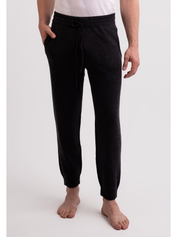 CASH-MERE.CH Trainerhose in Dunkel Anthrazit
