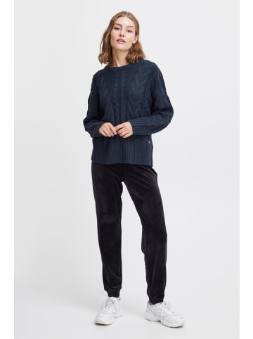 Oxmo Strickpullover OXOtana in Dunkelblau