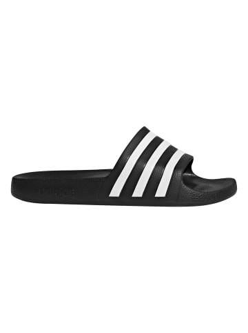 adidas Badeschuhe Adilette Aqua in Schwarz