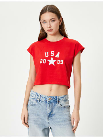 KOTON T-shirt in Rot