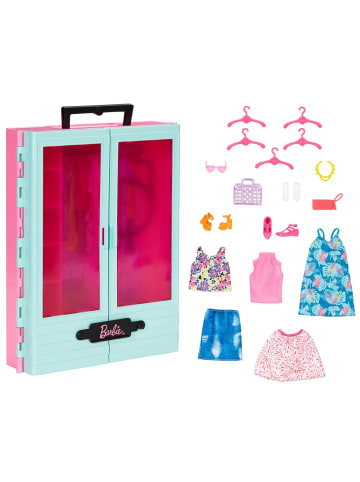 Barbie Barbie Kleiderschrank mit Kleidung | Mattel HKR92 | Möbel Spiel-Set