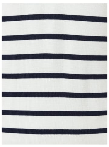 More & More Streifentop in jersey stripe wide off white with ink blue