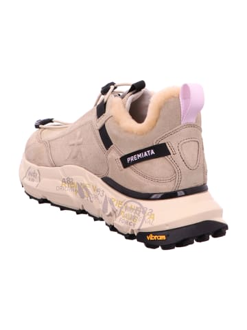 Premiata Sportliche Slipper in Beige