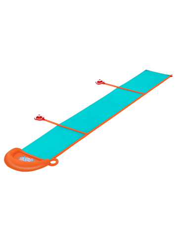 Bestway H2OGO!® Wasserrutsche Fontäne 488 x 129 cm in Mehrfarbig ab 0 Monate