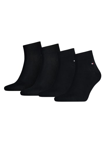 Tommy Hilfiger Socken 4er Pack in Schwarz/Dunkelblau