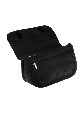 Mr. & Mrs. Panda Waschtasche Sternzeichen Steinbock mit Spruch in Weiß