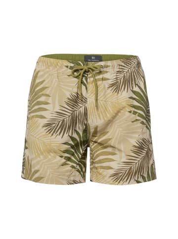 Nils Sundström Badeshorts in beige oliv - 0001