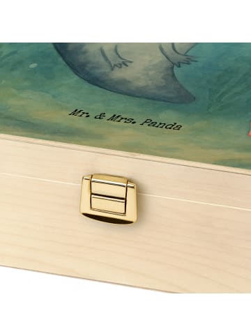Mr. & Mrs. Panda Tee Box Axolotl Liebe Design ohne Spruch in Weiß