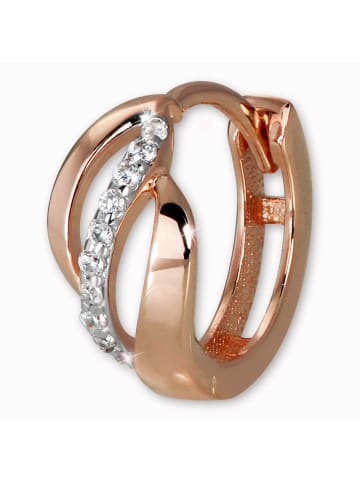 GoldDream Ohrringe Gold 333 Rosegold - 8 Karat Creolen