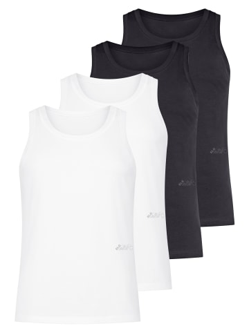 Sloggi Unterhemd / Tanktop SLG Base in Weiß / schwarz