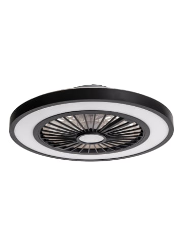näve LED Deckenleuchte "ARIOSO" in schwarz - (L)54 cm x (B)54 cm x (H)16 cm - EEK E