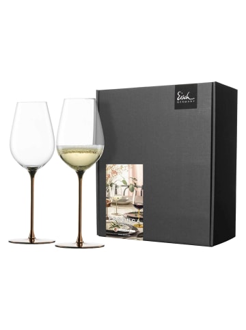 Eisch 2er Set Allround-Weingläser Essenca SensisPlus Copper Edition 400 ml in kupfer