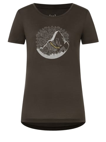 super.natural Merino T-Shirt in grün