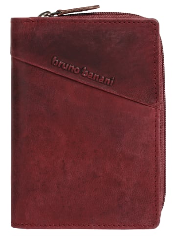 Bruno Banani Geldbörse echt Leder in rot